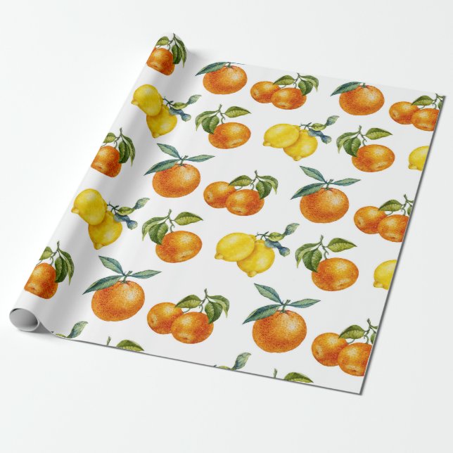 Papel De Presente Tropical Forest (Desenrolado)