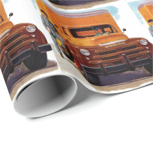 Papel De Presente truckin dos camionistas do caminhão'