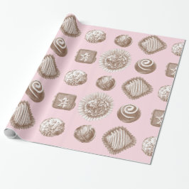 Papel De Presente Trufas de Chocolate