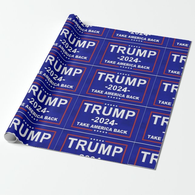 PAPEL DE PRESENTE TRUMP 2024 (Desenrolado)
