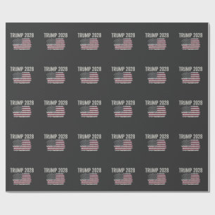 Papel De Presente Trump 2028 Presidente Americano das Eleições de Ba