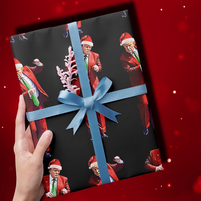 Papel De Presente Trump Dance (Criador carregado)