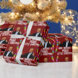 PAPEL DE PRESENTE TRUMP MAGA PEQUENO NATAL 2024<br><div class="desc">TRUMP - TENHA UM POUCO DE NATAL DE MAGA.</div>