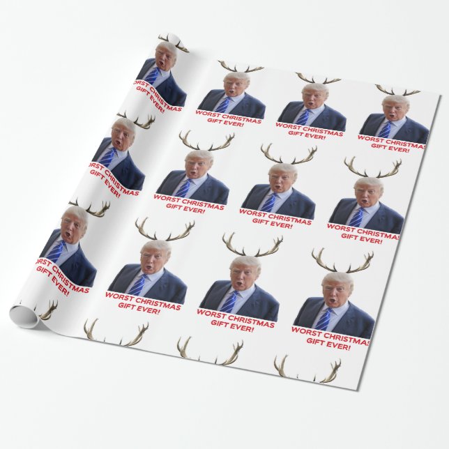 Papel De Presente Trump, o pior presente de Natal de sempre! (Desenrolado)