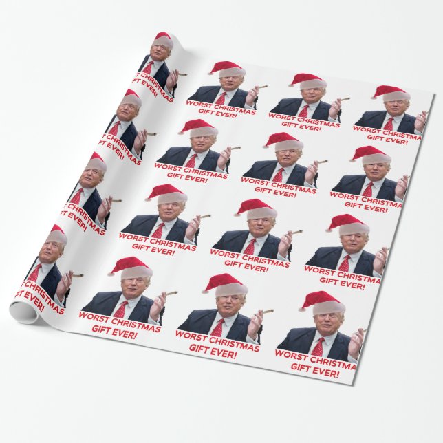 Papel De Presente Trump, o pior presente de Natal de sempre! (Desenrolado)