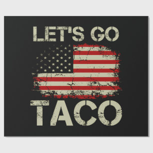 Papel De Presente Trump Sempre Desiste Vamos Lá Taco