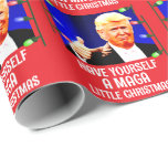 PAPEL DE PRESENTE TRUMP TEM UM POUCO DE MAGA DE NATAL<br><div class="desc">TRUMP - TENHA UM PAPEL DE ENVOLVIMENTO DE NATAL MAGA</div>