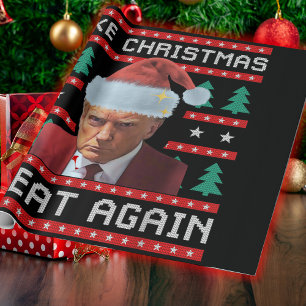 Papel De Presente Trump Torna O Excelente De Natal Mais Uma Vez Mug