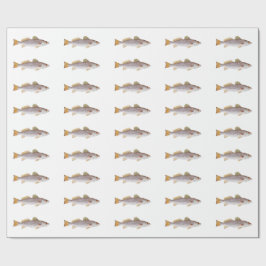 Papel De Presente Truta salpicada - papel de envolvimento manchado