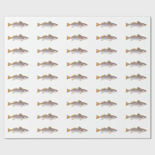 Papel De Presente Truta salpicada - papel de envolvimento manchado