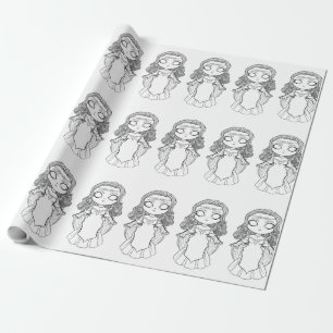 Papel De Presente Tsuki Tenjo