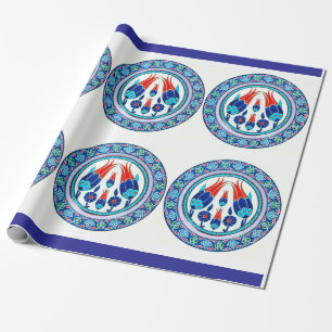 Papel De Presente Ttulipa de papel de enrolamento de matriz