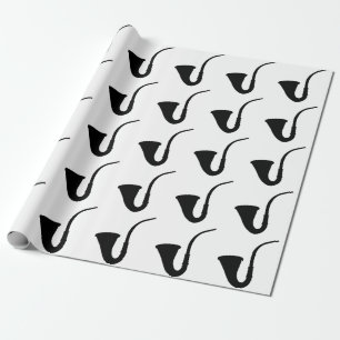 Papel De Presente Tubulação antiquado