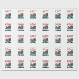 Papel De Presente Tudo O Que Queremos No Natal É Barco De Renas De P