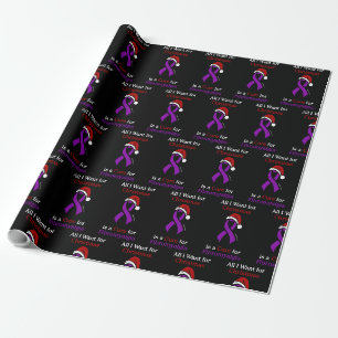 Papel De Presente Tudo o que Quero para o Natal/É...Papel para Enfai