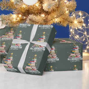 Papel De Presente Tudo Reservado Para Presente De Natal Bibliotecári