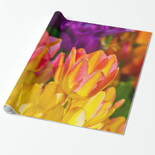 Papel De Presente Tulipas Encantando 16