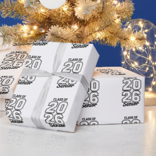 Papel De Presente Turma De 2026 Graduado 26 Graduação Graduado