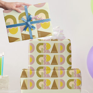 Papel De Presente Turma de formatura de 2026 retrô
