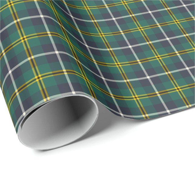 Papel De Presente Turnbull Clan Hunting Tartan (Ponta do rolo)