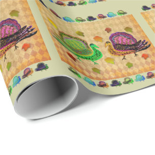 Papel De Presente Turquia na queda
