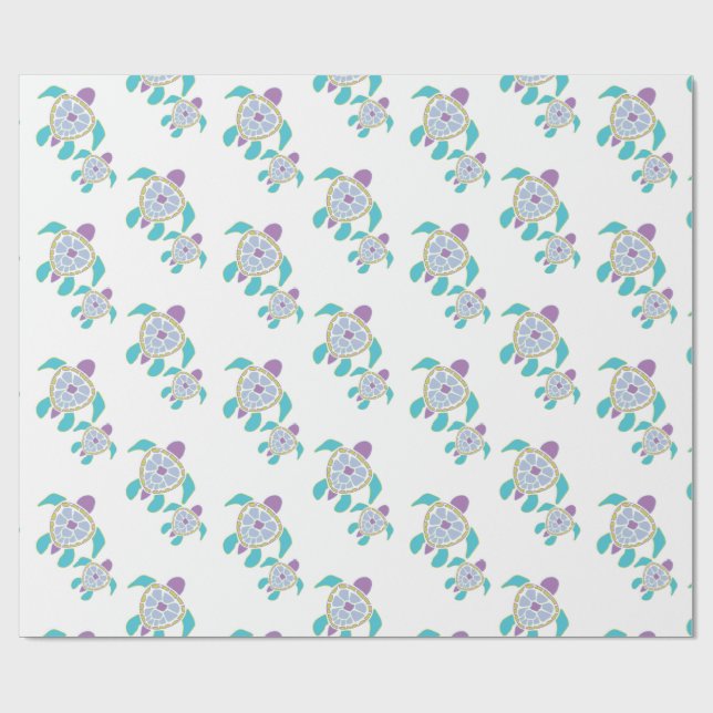 Papel De Presente Turtle Gift Wrap (Aberto)