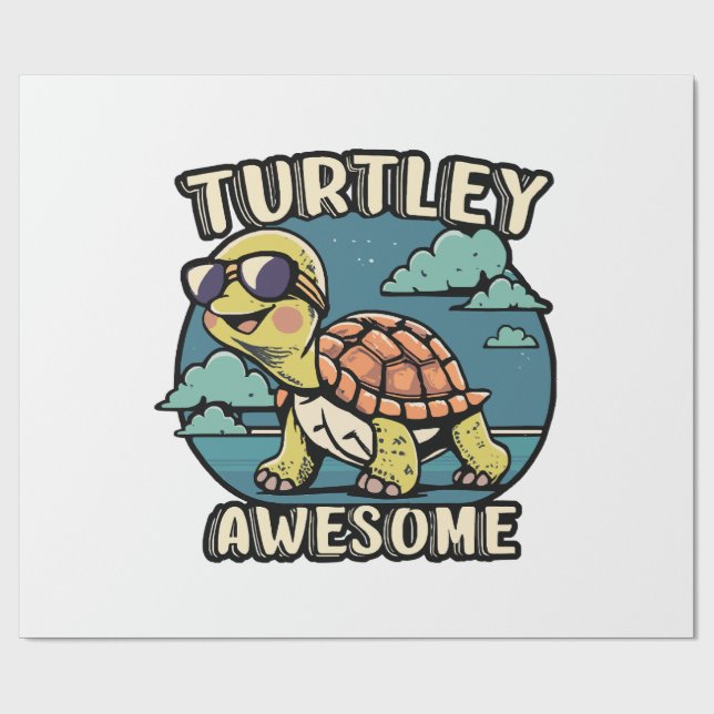 Papel De Presente Turtley Incrível  (Aberto)