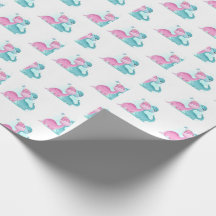 Twin Aqua e Dinossauro Rosa