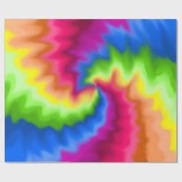 Papel De Presente TyeDye
