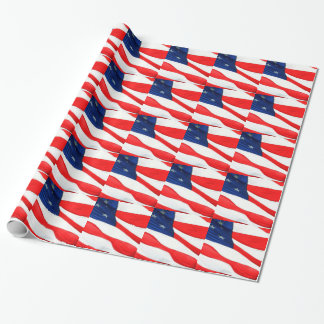 Papel De Presente U.S.A. Bandeira