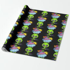 Papel De Presente ufo