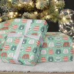 Papel De Presente Ugly Christmas Sweater Wrappaper<br><div class="desc">Confira a coleção do Grupo Ugly Sweater do EmmyINK para saber mais sobre a decoração do partido coordenador!</div>