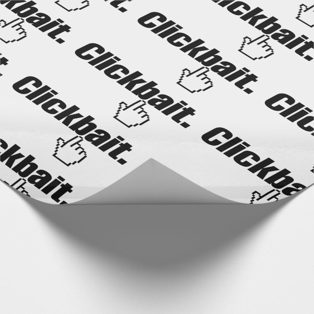 Papel De Presente Um clique. (Ponta)