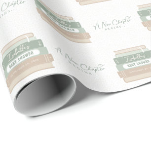 Papel De Presente Um Novo Capítulo Começa História Personalizada do