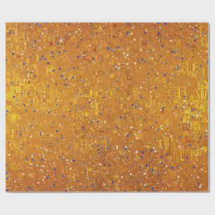 Papel De Presente Um Ouro Inspirado em Klimt