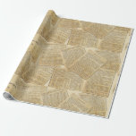 Papel De Presente Um papel de moldagem de Natal<br><div class="desc">Páginas do clássico cobrir de conto de Natal do Dicken...  este adorável papel de embrulho.</div>