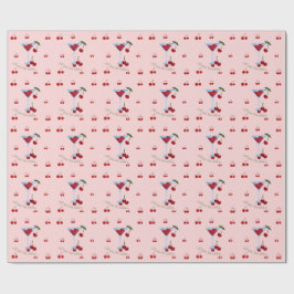 Papel De Presente Um Pouco Mais Velho Aniversário Cherrytini