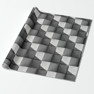 Papel De Presente Uma face da escultura da "Quatro Pirâmides Lados"