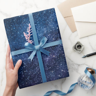 Papel De Presente Uma galáxia de estrelas na noite