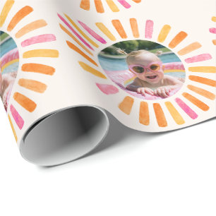 Papel De Presente Uma Garota Feliz Sunshine