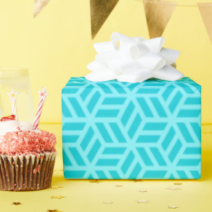 Papel De Presente Único Sofisticado Romântico Festivo Aniversário de