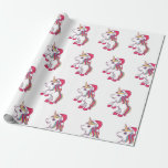 Papel De Presente Unicorn Christmas Wrapping Paper, Unicorn<br><div class="desc">Inspirados pelas alegrias cotidianas que trazemos cores para a sua vida,  enfatizando tudo o que é importante para você!</div>