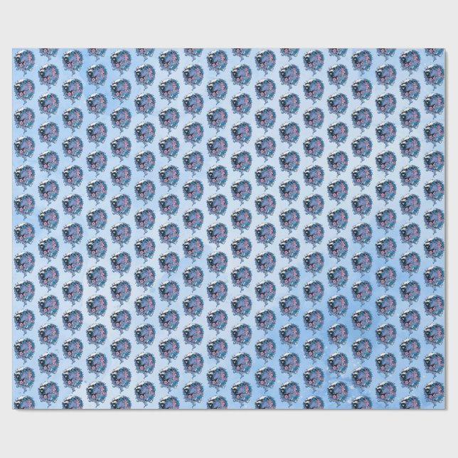Papel De Presente Unicórnio (Aberto)