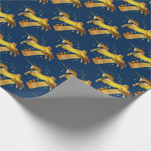 Papel De Presente Unicórnio
