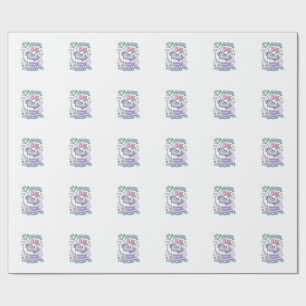 Papel De Presente Unicórnio Sonhe Grande Pequena Ideia de Presente d