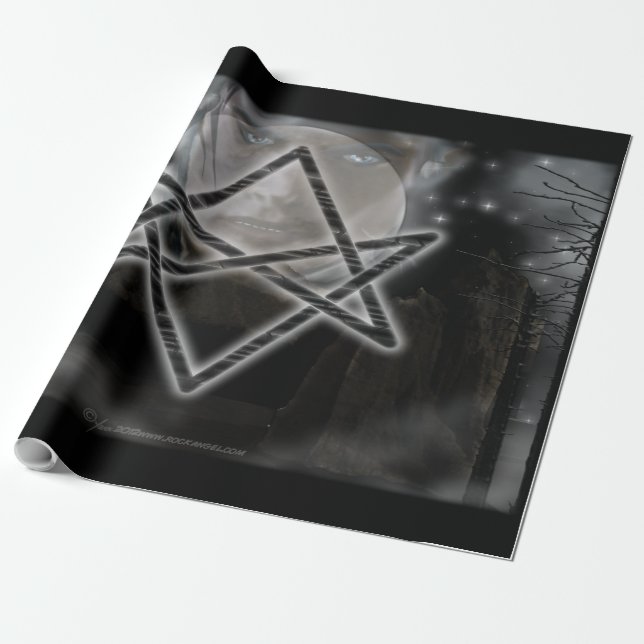 Papel De Presente Unicursal (Desenrolado)