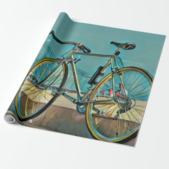 Papel De Presente Unique gifts for bikers (Desenrolado)
