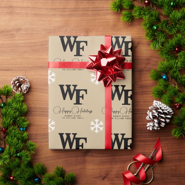 Papel De Presente Universidade de Florestas acordares | WF (Presente de Natal)