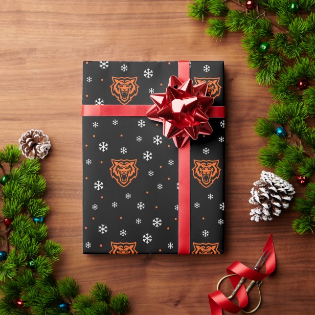 Papel De Presente Universidade Estadual de Idaho Bengals Spirit Desi (Presente de Natal)