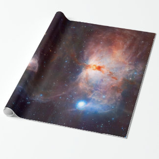 Papel De Presente Universo da Nebulosa Flame da Astronomia Espacial